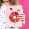 Wrapables Make a Face Stickers, Make Your Own Animal, Food, Dress-Up Stickers, DIY Craft Activities, Party Favors (27 Sheets), Donuts